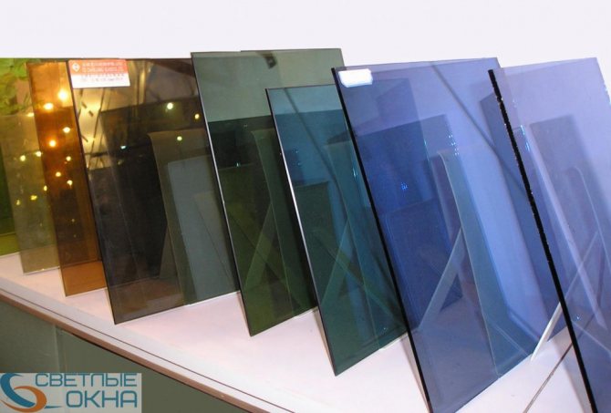 Тонирано стъкло като цяло