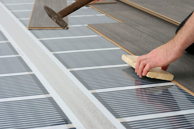 Filmart warme Böden