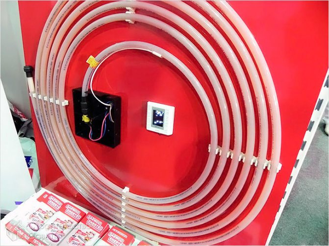 Chauffage par le sol XL Pipe