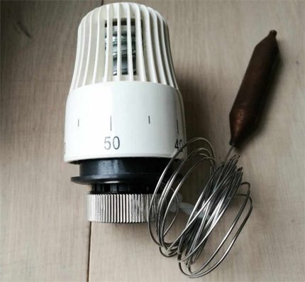 Термостатична глава с балон