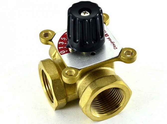 Трипътен клапан за отопление