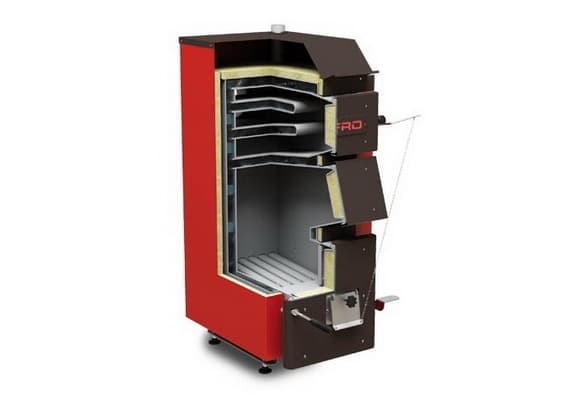 Festbrennstoffkessel für die Heizung zu Hause