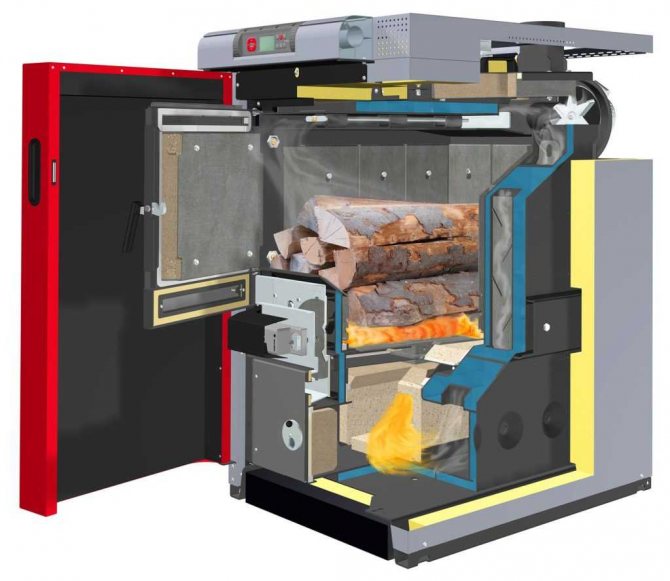 Caldeira de combustível sólido