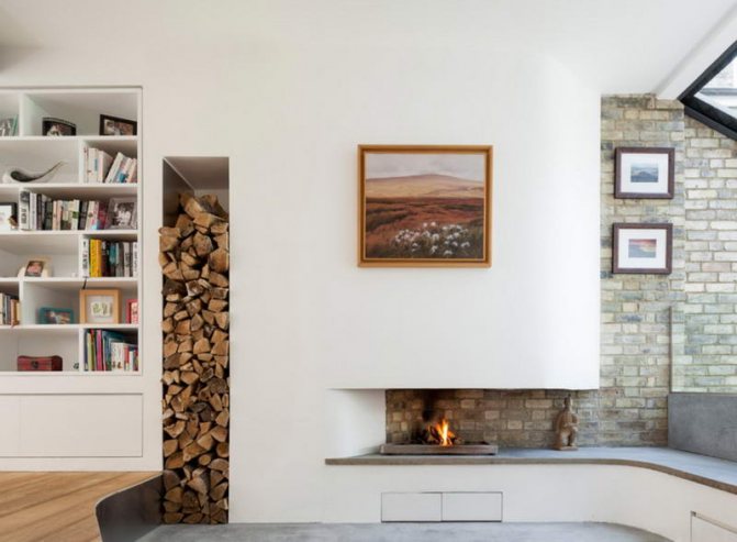 Ъглова камина