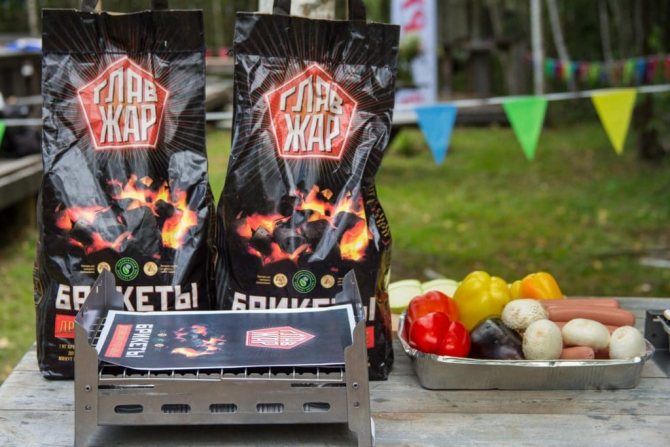 дървени въглища