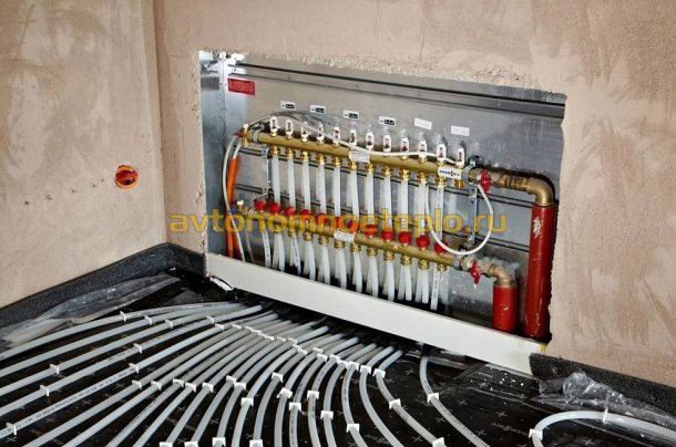 Installationsabstand der Fußbodenheizung von der Wand