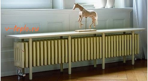 инсталиран радиатор