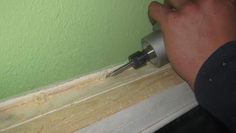 Isolierung von Fenstern mit schwedischer Technologie