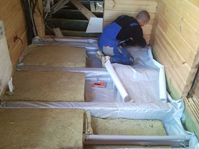 Isolamento interno da sala de vapor do tipo 