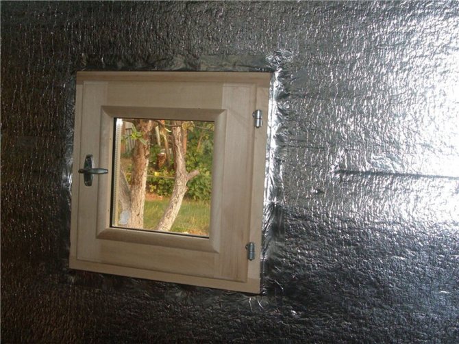 Isolamento interno da sala de vapor do tipo 