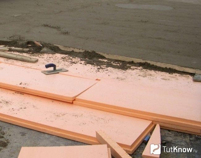 Изолация на таванския етаж с пеноплекс