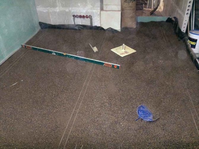 Изолация на пода с експандирана глина