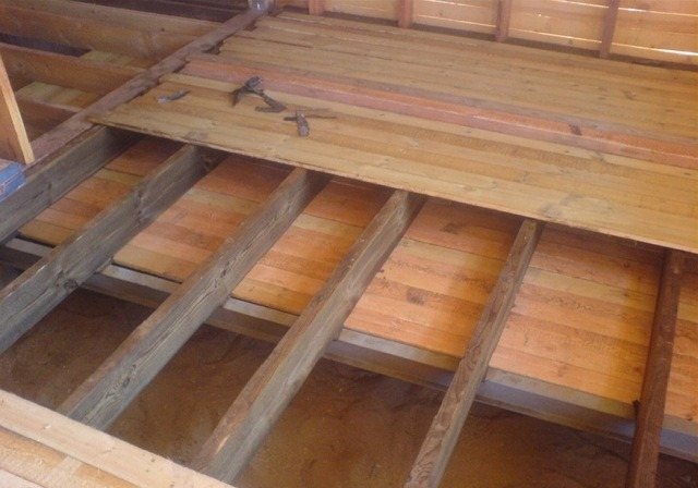 Do-it-yourself-Bodenisolierung im Land