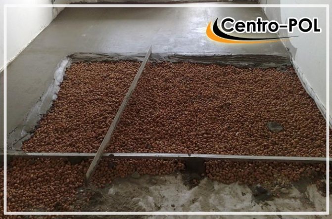 изолация на пода в къщата на земята