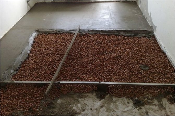 Изолация на пода в гаража