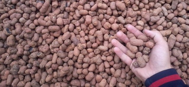 Изолация на тавана с експандирана глина в частна къща