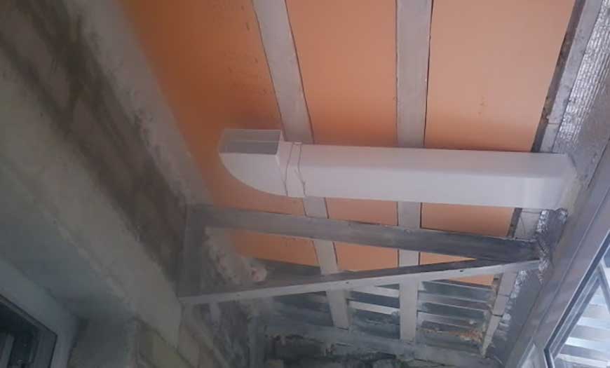 çatı eğiminin penoplex ile yalıtımı