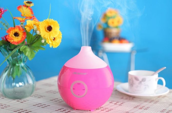 Овлажнител за въздух в апартамента