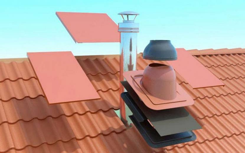 вентилационни тръби на покрива