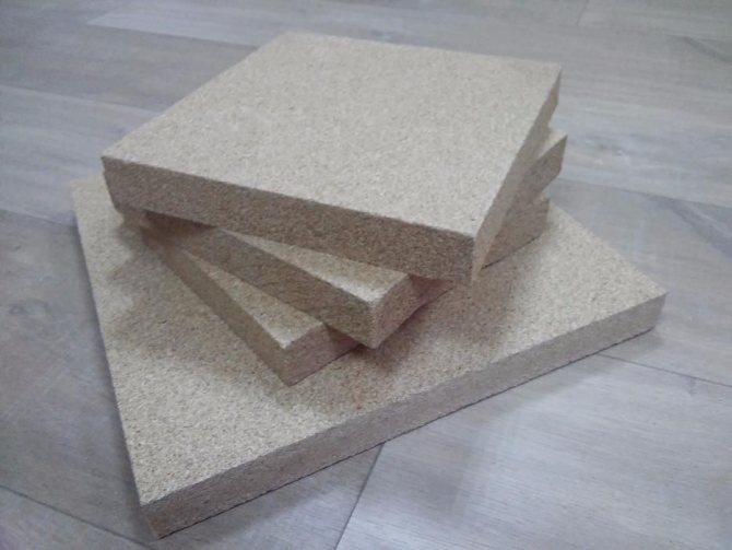 panneaux de vermiculite