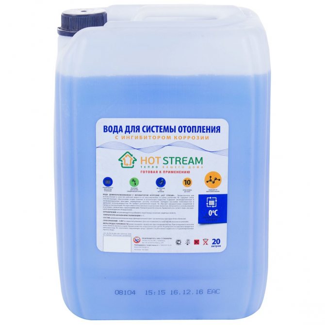 вода за отопление