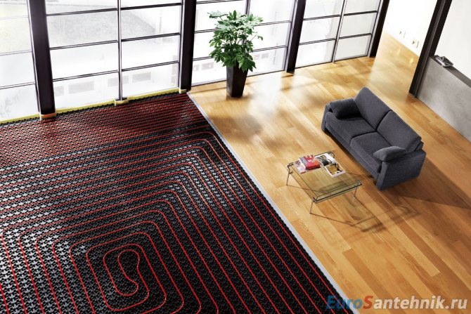 водно топъл под