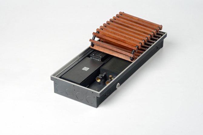 конвектор в пода