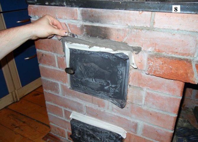 Dichtungslücken in den Türbefestigungspunkten