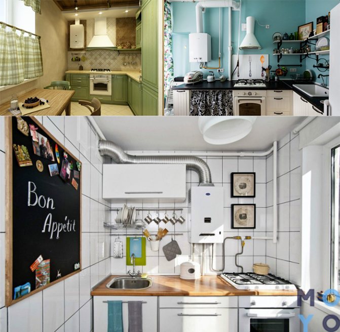 Verkleiden Sie die Säule mit Küchendesign