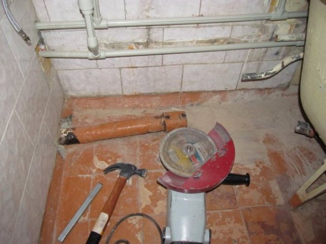 подмяна на канализацията