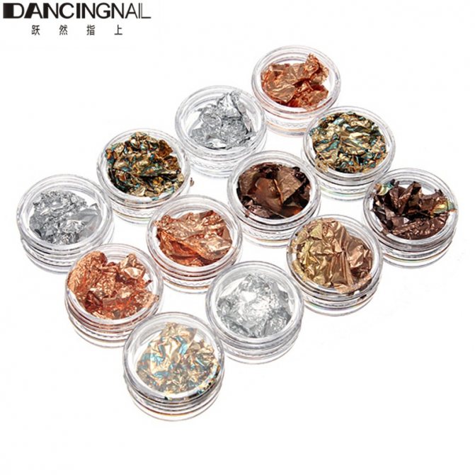 Смачкано фолио за дизайн