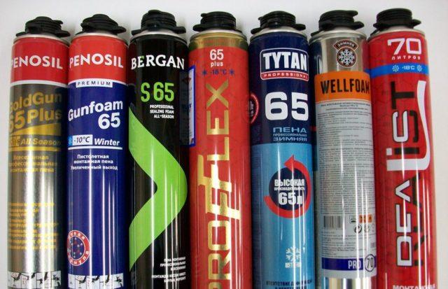 Espuma de poliuretano de inverno